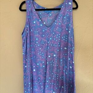 Blue Ginger floral short dress